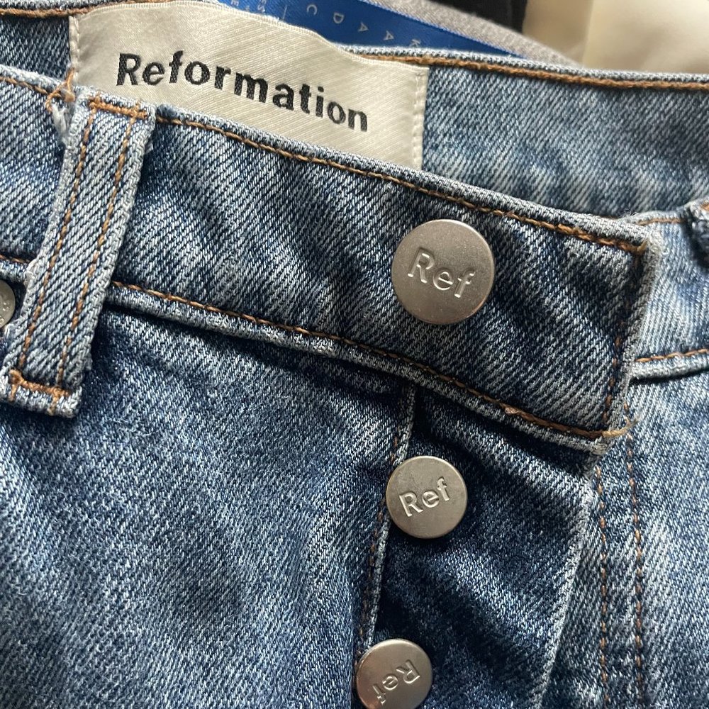 COPY - REFORMATION High-Rise Skinny Leg Jeans Size 26